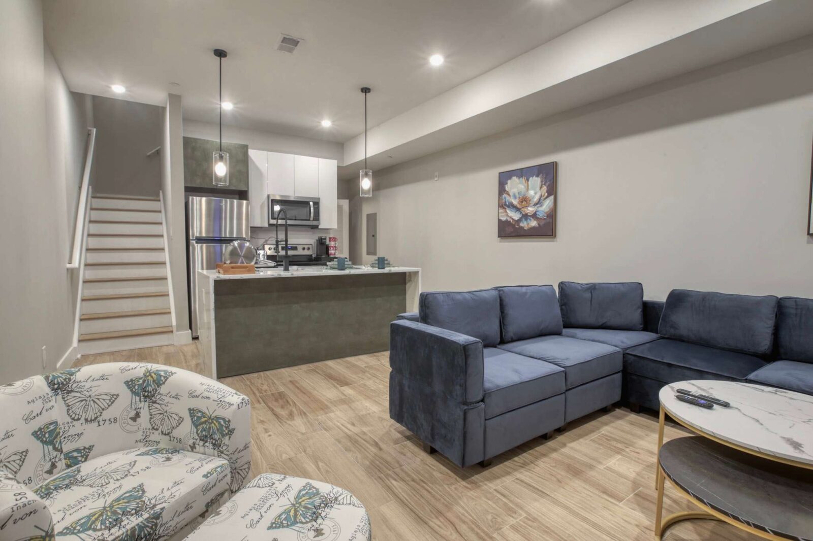 One Sky Loft modern lobby and suites